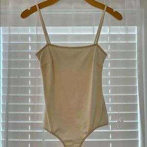 Free People White Bodysuit